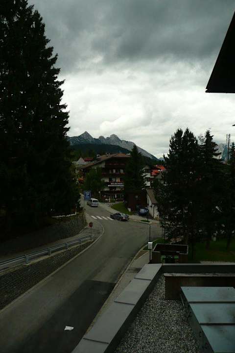 Ausblick aus dem Zimmer  Hotel Wetterstein