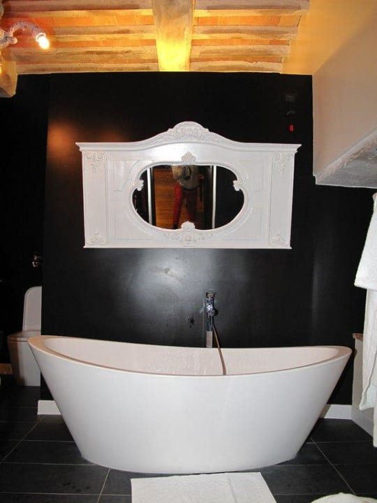 Bad des Zimmers "Longari" Castello Di Montignano Relais & Spa