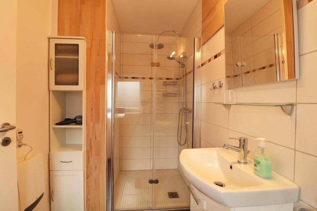 Badezimmer Ferienhaus Ostehof Weertzen