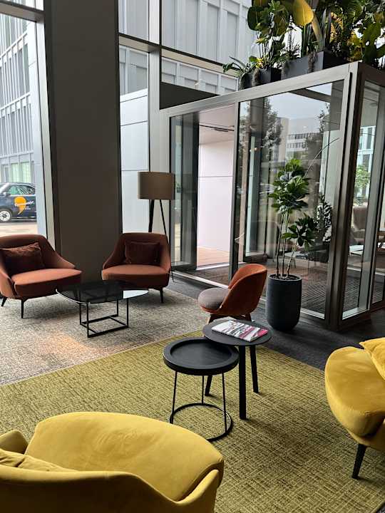 Lobby b'mine Hotel Frankfurt Airport