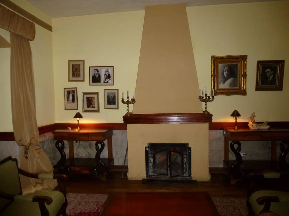 Zimmer mit Kamin Hacienda La Cienega