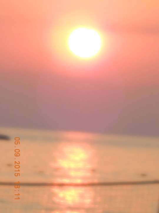 Sonnenuntergang Hotel Grand Side