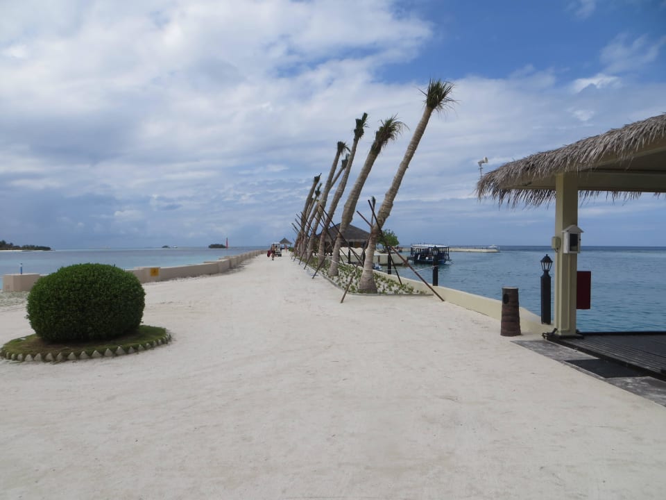 Eindrücke vom Boots Anlegesteg Adaaran Select Hudhuran Fushi - Premium All Inclusive