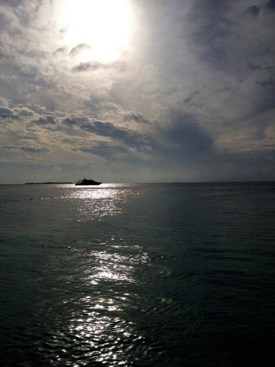 Ausblick von Jacuzzi Beach Villa Nr.114 Kuredu Island Resort & Spa