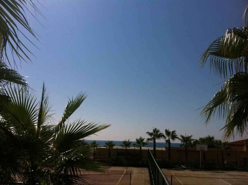 Ausblick Snackbar Seher Kumköy Star Resort & Spa