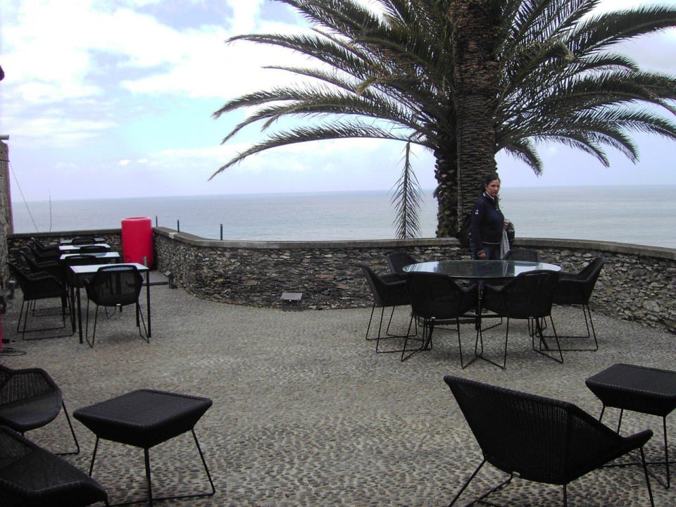 Außenterrasse der Bar Hotel Estalagem da Ponta do Sol