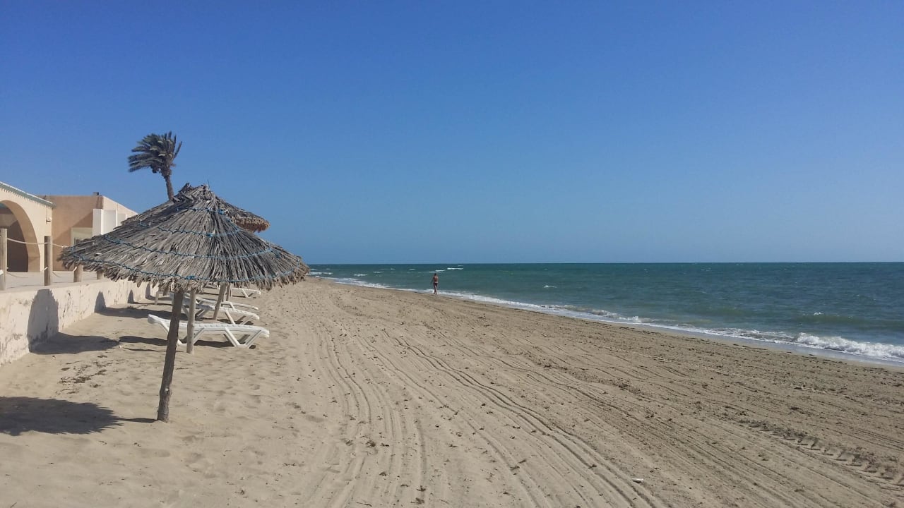 Gereinigter Strand Zita Beach Resort