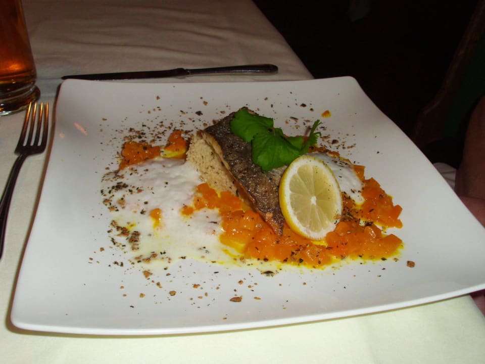 Gegrilltes Seehechtfilet auf Couscous Hotel Alte Post