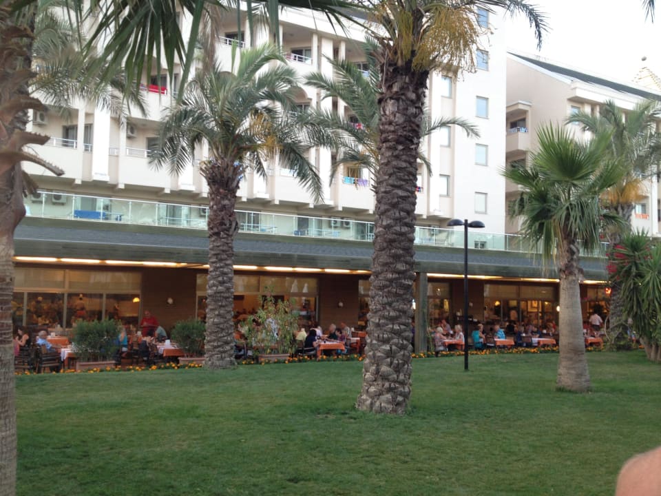 Außenbereich Restaurant Calimera Hane Garden