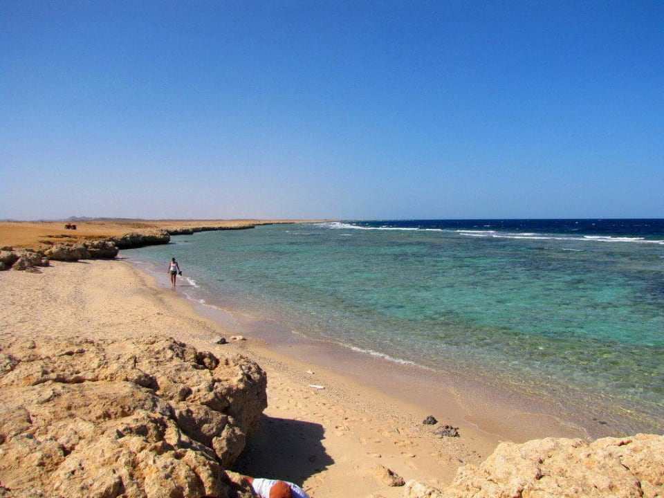 Strand - endlose Spaziergänge möglich Three Corners Sea Beach Resort