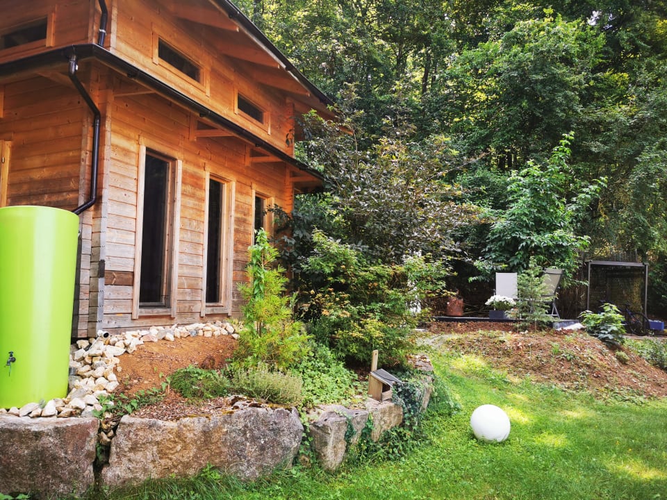 Gartenanlage Pension Am Waldrand