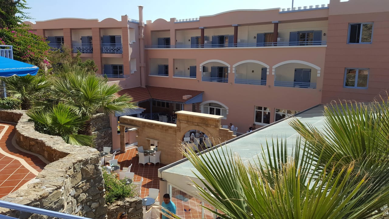 Blick auf das Rock Cafe Mitsis Rodos Village