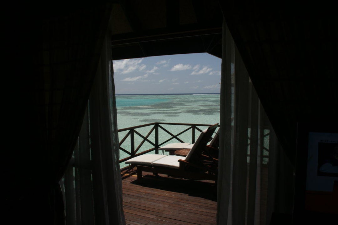 Terrasse Wasservilla Sun Siyam Olhuveli