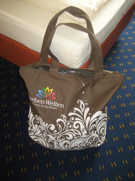 Tasche f. Bademantel usw Sieben Welten Hotel & Spa Resort