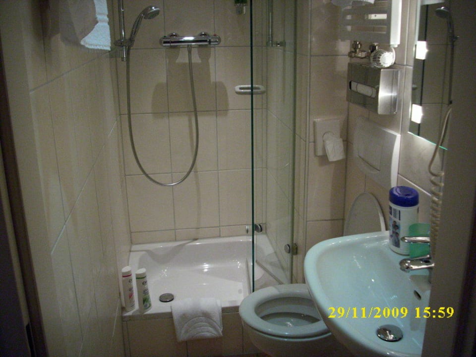 Badezimmer Hotel Ilbertz Garni