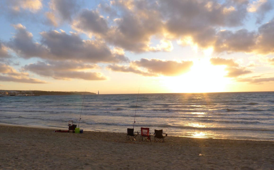 Sonnenuntergang Hotel HM Gran Fiesta