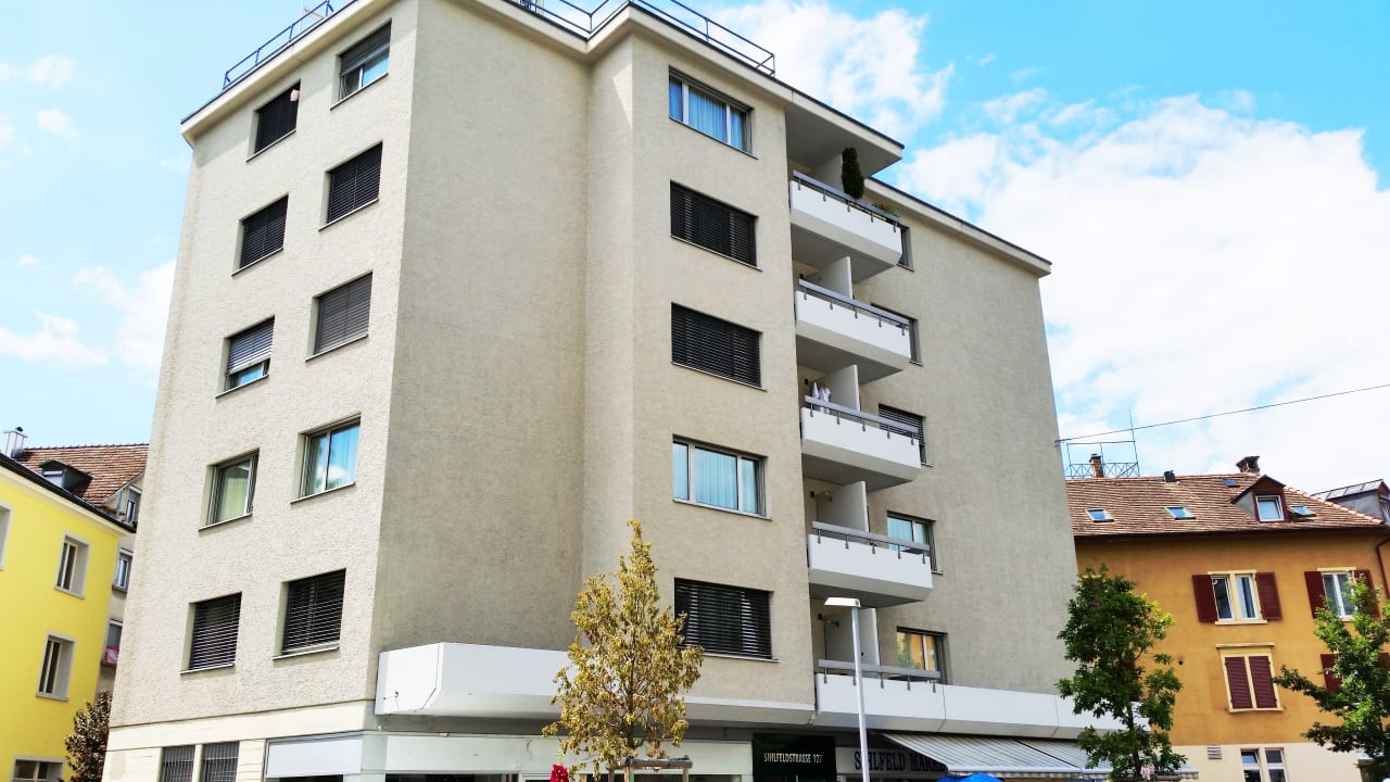 Außenansicht EMA House Serviced Apartments Aussersihl