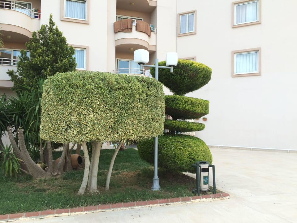 Sehr gepflegte Gartenanlage Hotel Royal Garden Beach