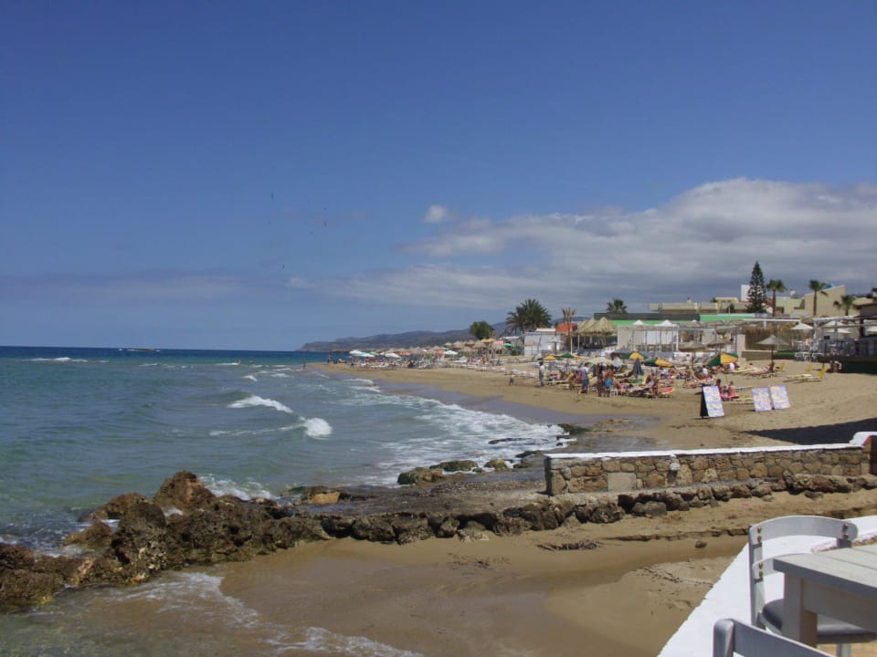 Strand mit Blick auf Club Calimera Calimera Sirens Beach