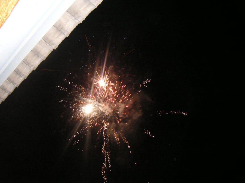 Hotelfeuerwerk um 1.30 Uhr nachts! Hotel-Apartamentos Blau Parc