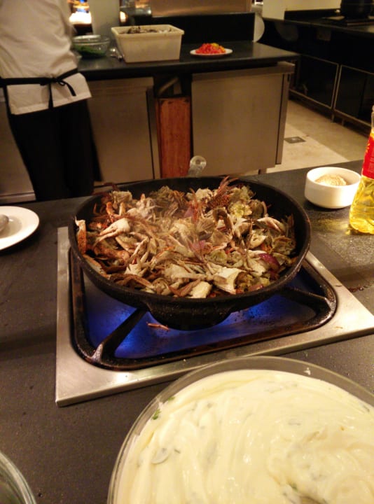 Krebse zum Abendessen Cleopatra Luxury Resort Makadi Bay