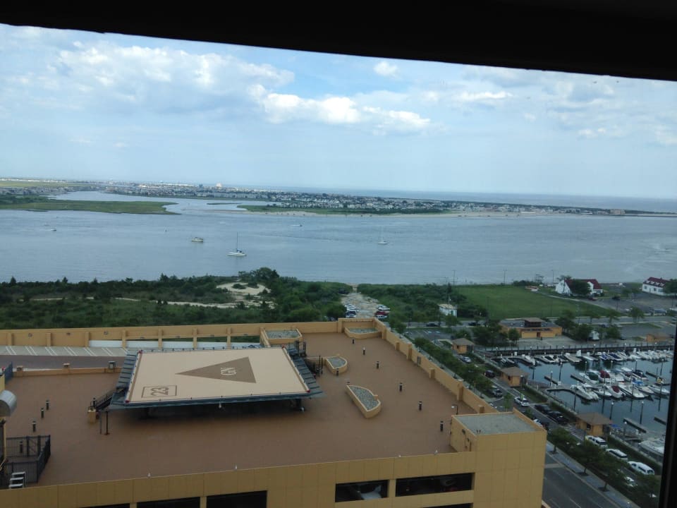Ausblick aus Zimmer Golden Nugget Hotel Atlantic City