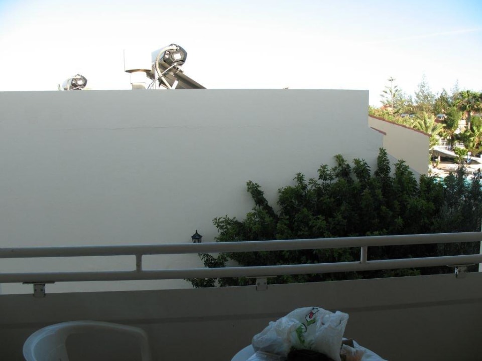 Direkte Aussicht aus unserem Appartement Playa Park Zensation