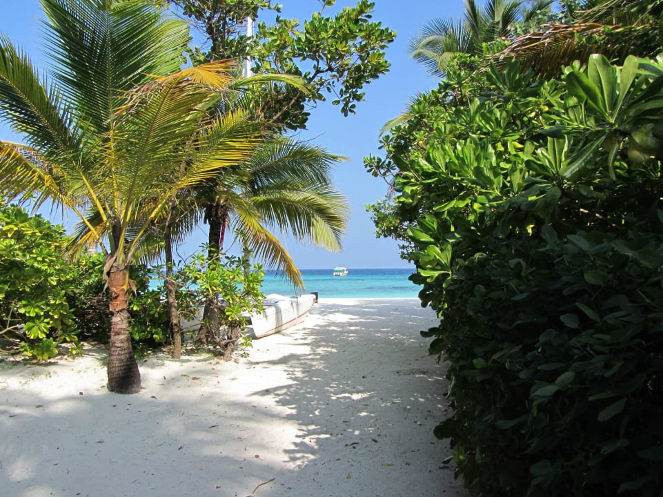 Blick auf den Indischen Ozean Summer Island Maldives