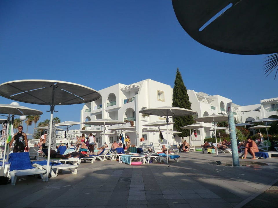 Pool und Aussenansicht El Mouradi Club Kantaoui