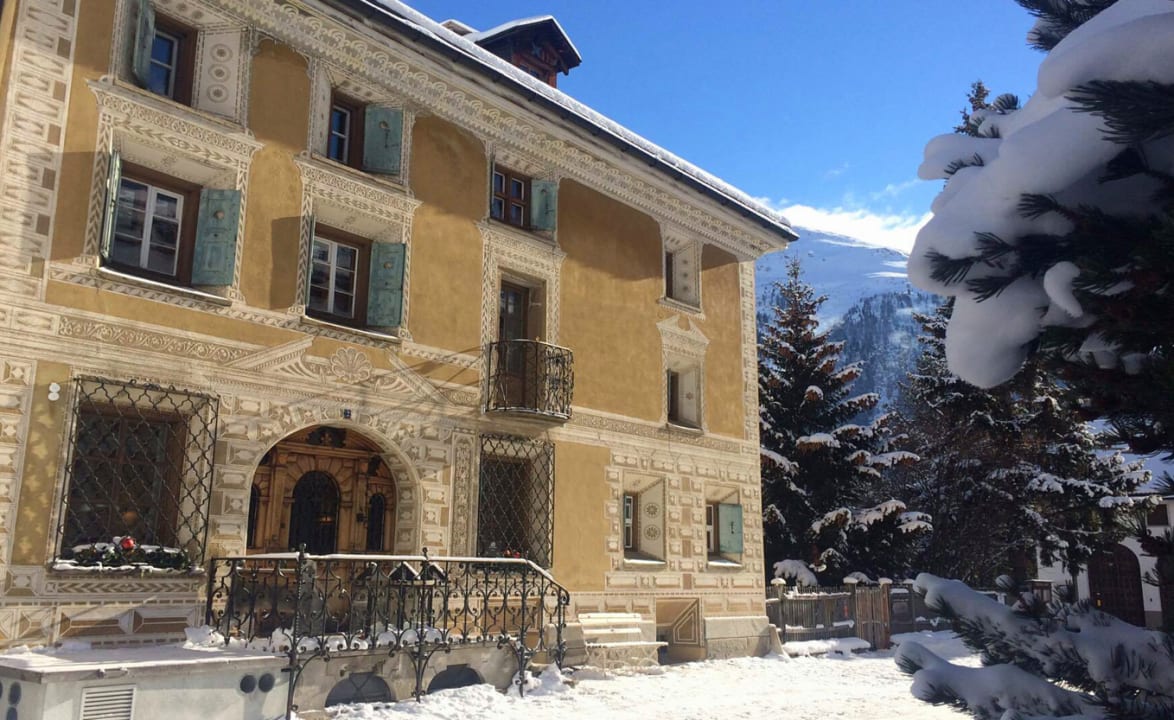 Außenansicht Chesa Salis Historic Hotel Engadin