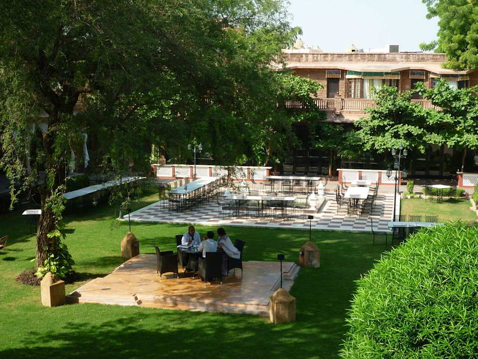 Gartenbereich Hotel Ranbanka Palace