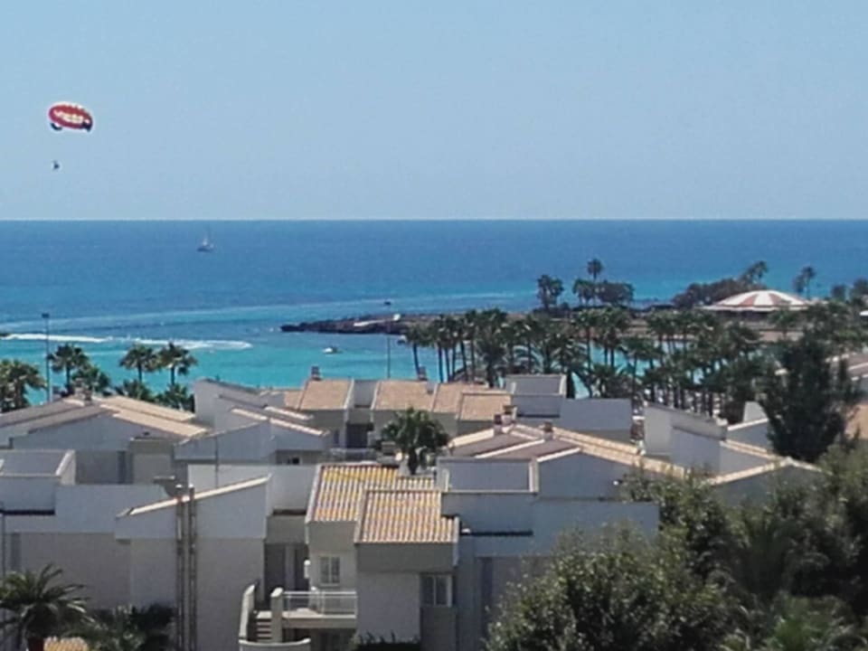 Blick vom Balkon 4. Etage Welikehotel Marfil Playa