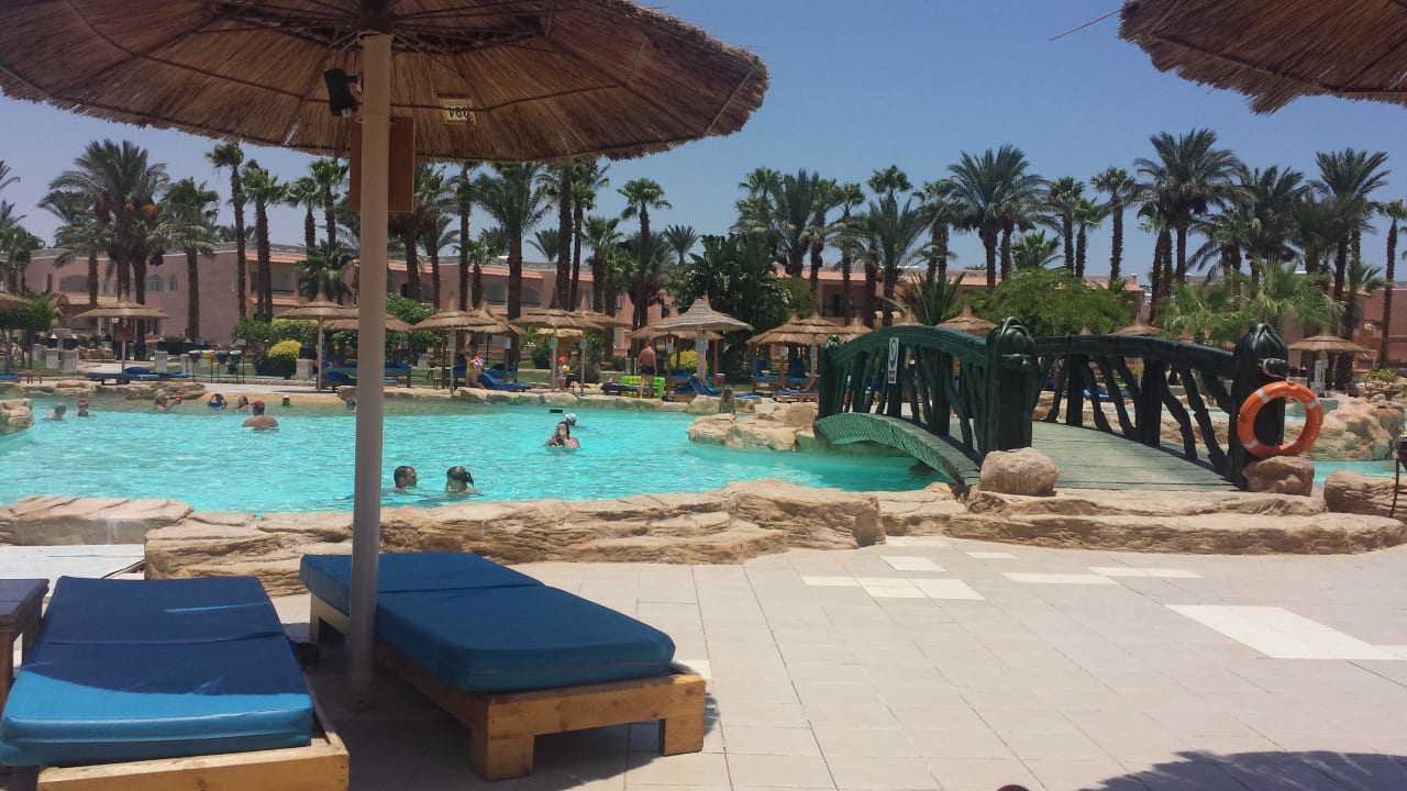 Schöne Pool anlage  Beach Albatros Resort