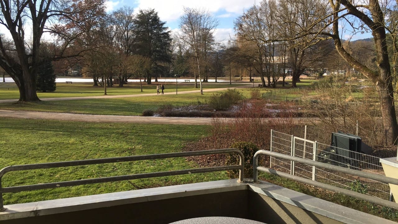 Schöne Aussicht vom Sonnenbalkon Nells Park Hotel