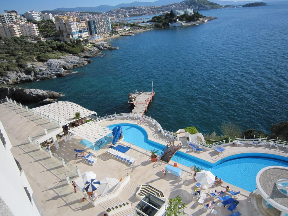 Ausblick vom Balkon Korumar Hotel De Luxe