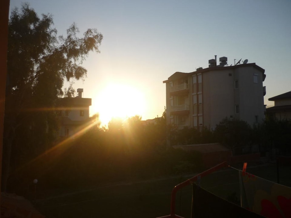 Blick vom Zimmer New Garden Hotel Side