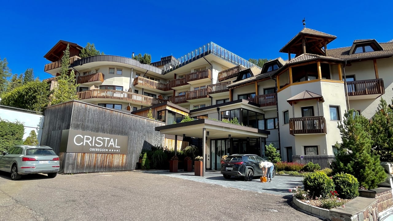 Außenansicht Hotel Cristal
