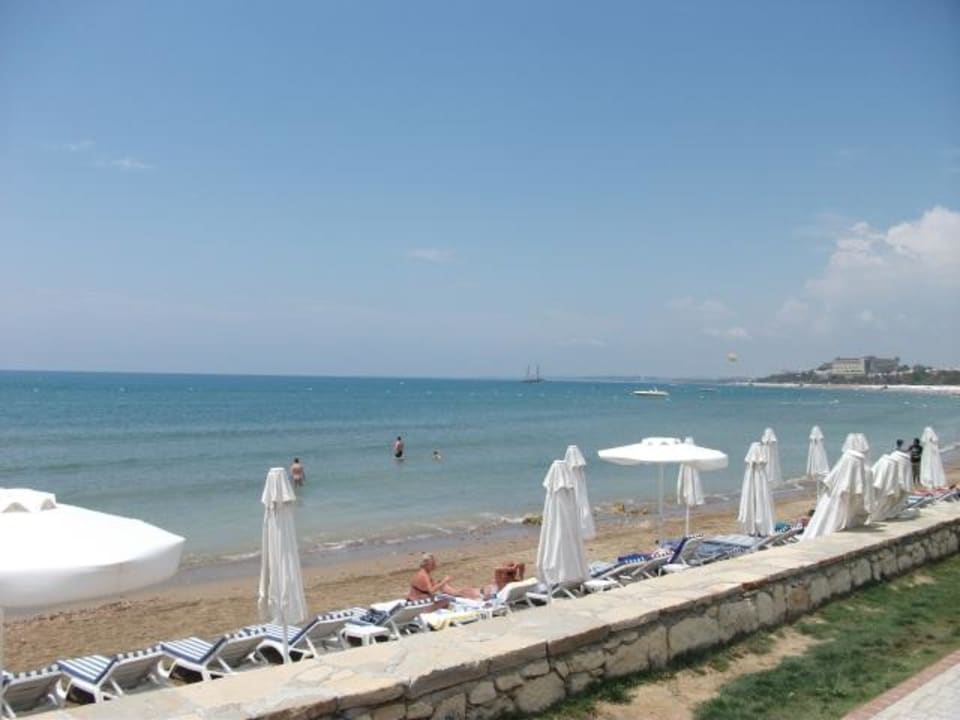 Blick vom Restaurant Clover Magic Nova Beach