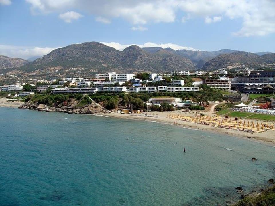 Anlage von oben Atlantica Mikri Poli Crete