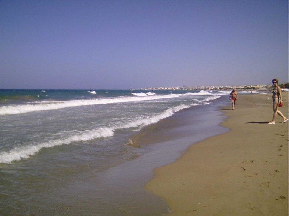 Blick richtung Heraklion Apollonia Beach Resort & Spa