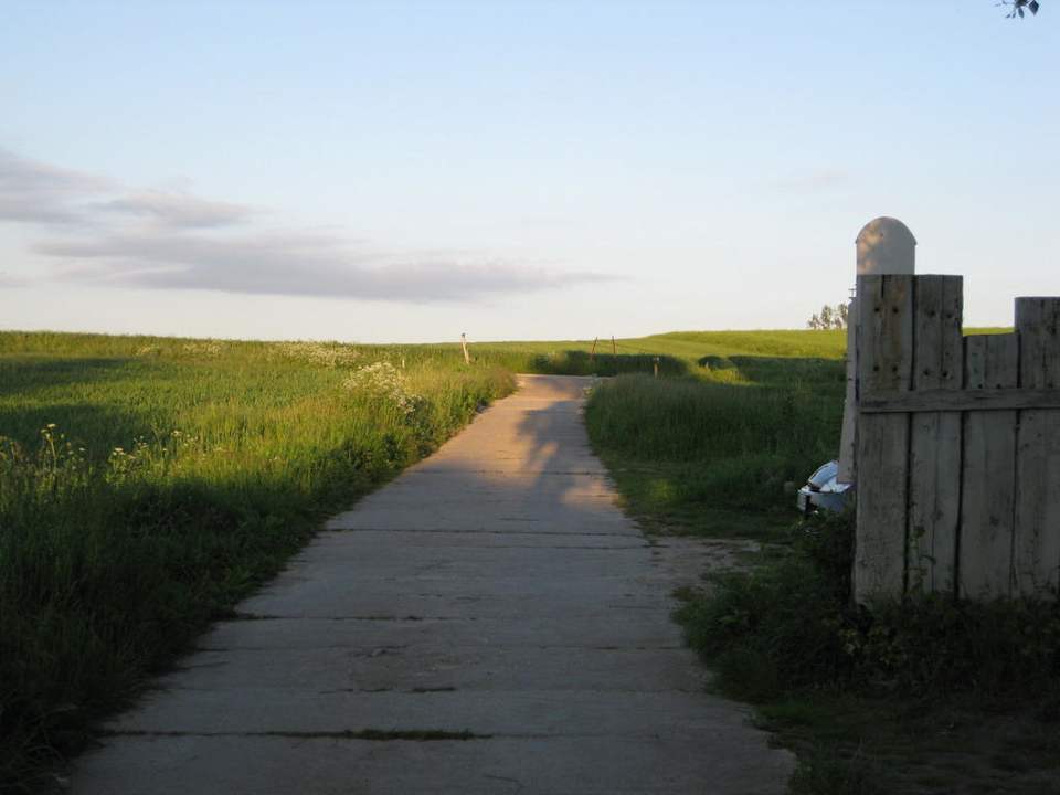 Zufahrtsweg Ostseepension Rerik