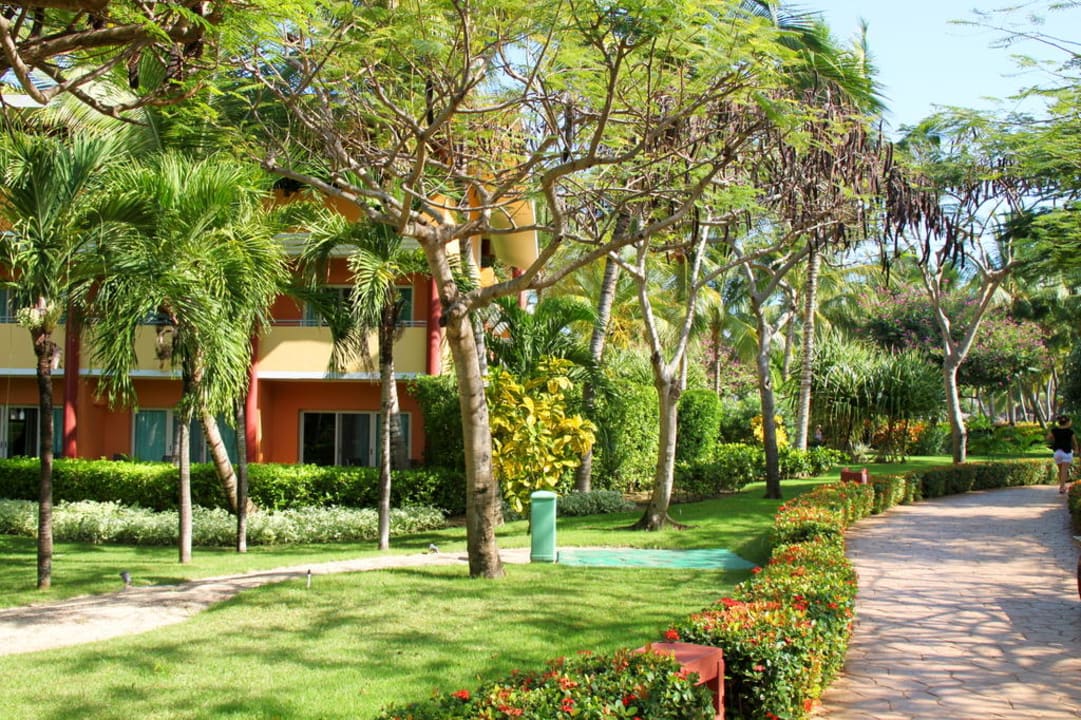 Gartenanlage Iberostar Waves Dominicana