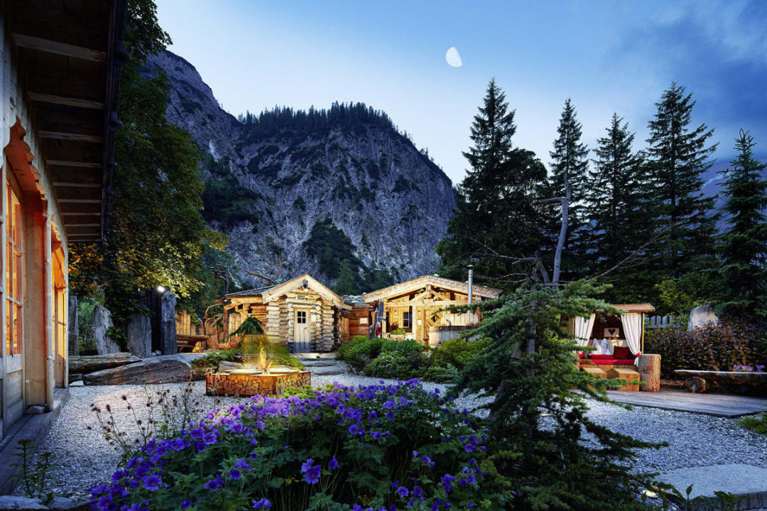 Saunagarten Gramai Alm alpengenuss & natur spa