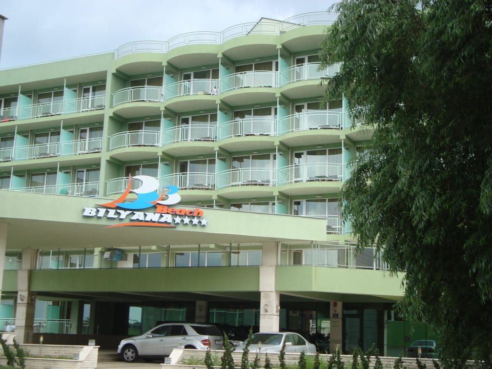 Vchod do hotelu Hotel Bilyana Beach