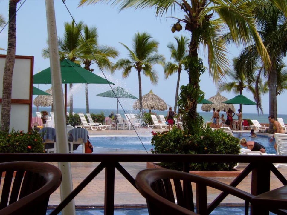 Blick vom Restaurant Pacifico zum Meer Grand Decameron Panama, A Trademark All Inclusive Resort