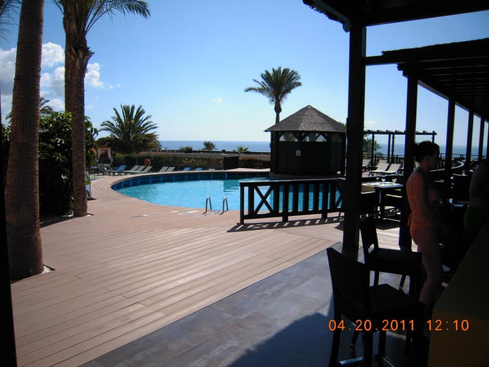 Blick auf Pool im Premiumbereich Occidental Jandía Royal Level - Adults only