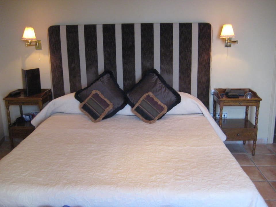 Schlafraum Penthouse Hotel Carabeo