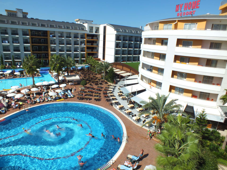 Noch ein Blick von oben My Home Resort