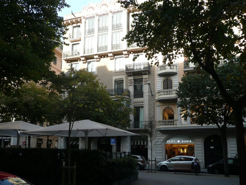 Das Hotel am Abend Hotel Murmuri Barcelona