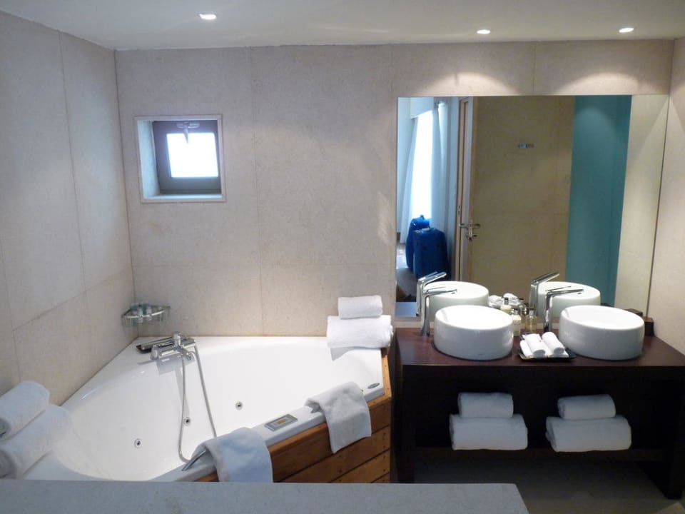 Badezimmer (Zimmer 711) Aquagrand Artistic Luxury Beach Resort - Adults only